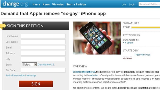 apple gay conversion app